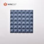 12mm 24mm 3D Polyester Fiber Acoustic Panel , Mold Resistant Polyester Acoustic