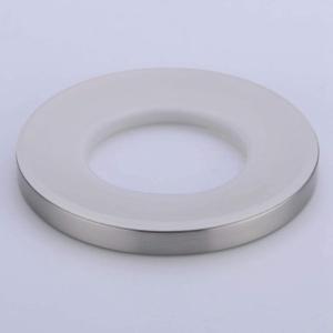 Quality Chromed Wash Basin Accessories Silver Vessel Sink Mounting Ring For Home Bathroom wholesale