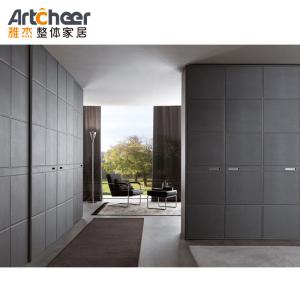 Quality Midcentury Sliding Door Bedroom Walk In Wardrobe With PANEL Wood Style wholesale