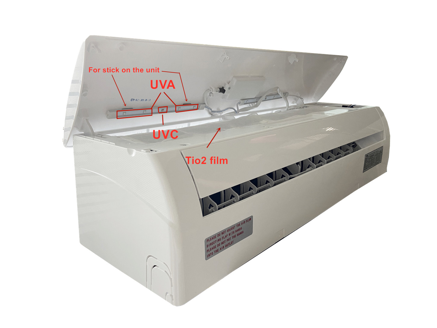 UVC + UVA + TiO₂ Films Uv Sterilization Lamps