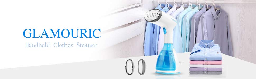1500W Portable Handheld Travel Mini Electric Clothes Steamer for Wrinkle-Free Clothes