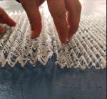 3D High compressive strength Wave shaped Core Drainage sheet for Soccer sports