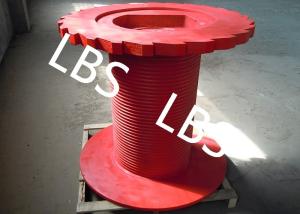 Quality Lifting Winch LBS Grooved Drum Offshore Platform Crane Drum wholesale