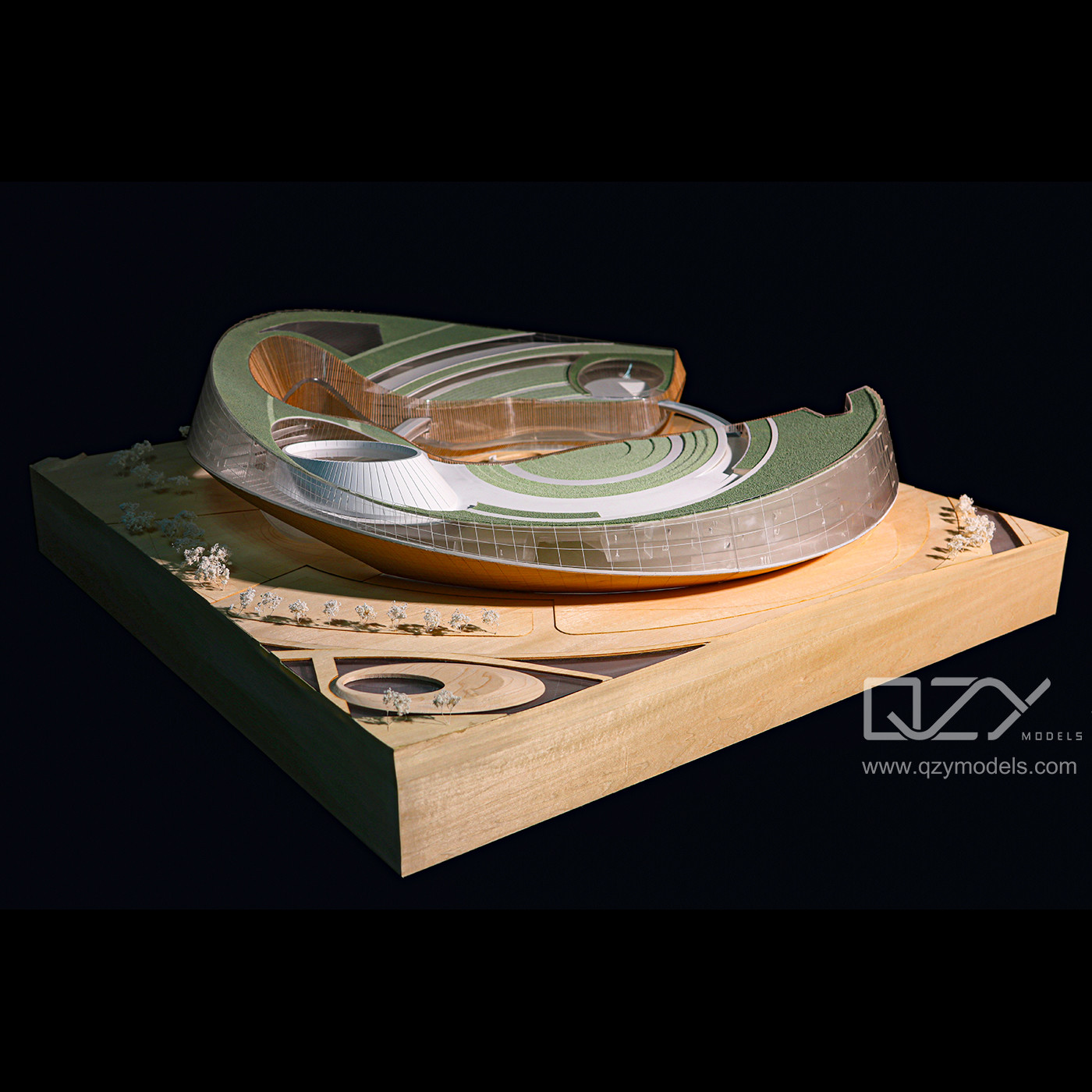 NBBJ -1:400 Tencent Conference Center Model