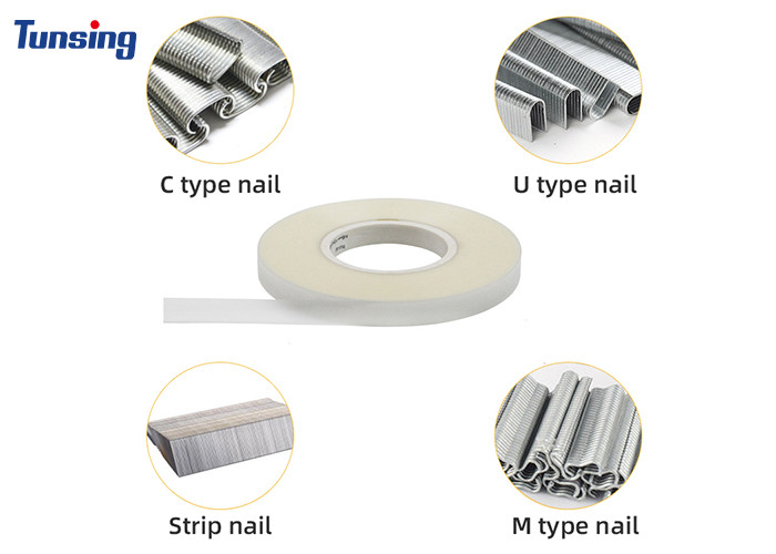 6mm-20mm Hot Melt Adhesive Tape For U/C Nail with 116-145C Activation Temperature Tunsing