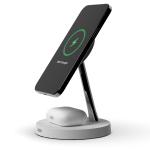15W/10W/7.5W/5W Multifunctional Wireless Charging Station Zinc Alloy ABS 3 In 1