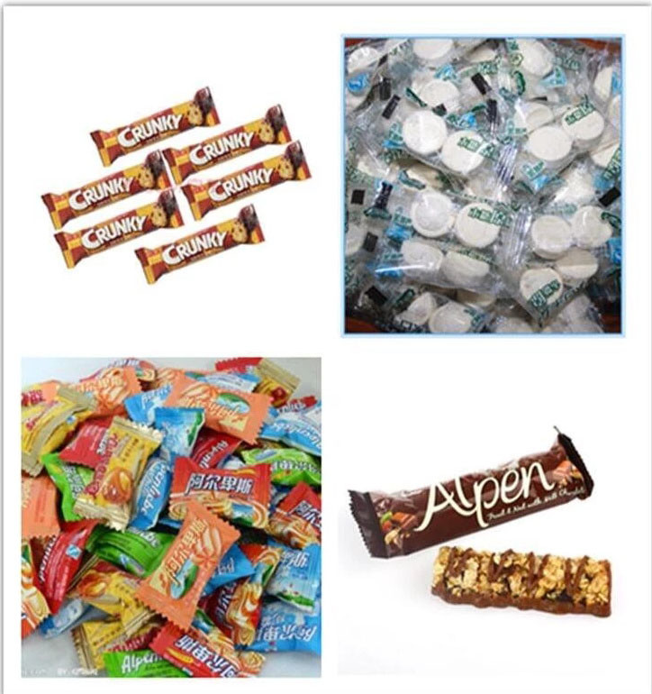 Pillow Type Automatic Individual Candy Wrapping Machine