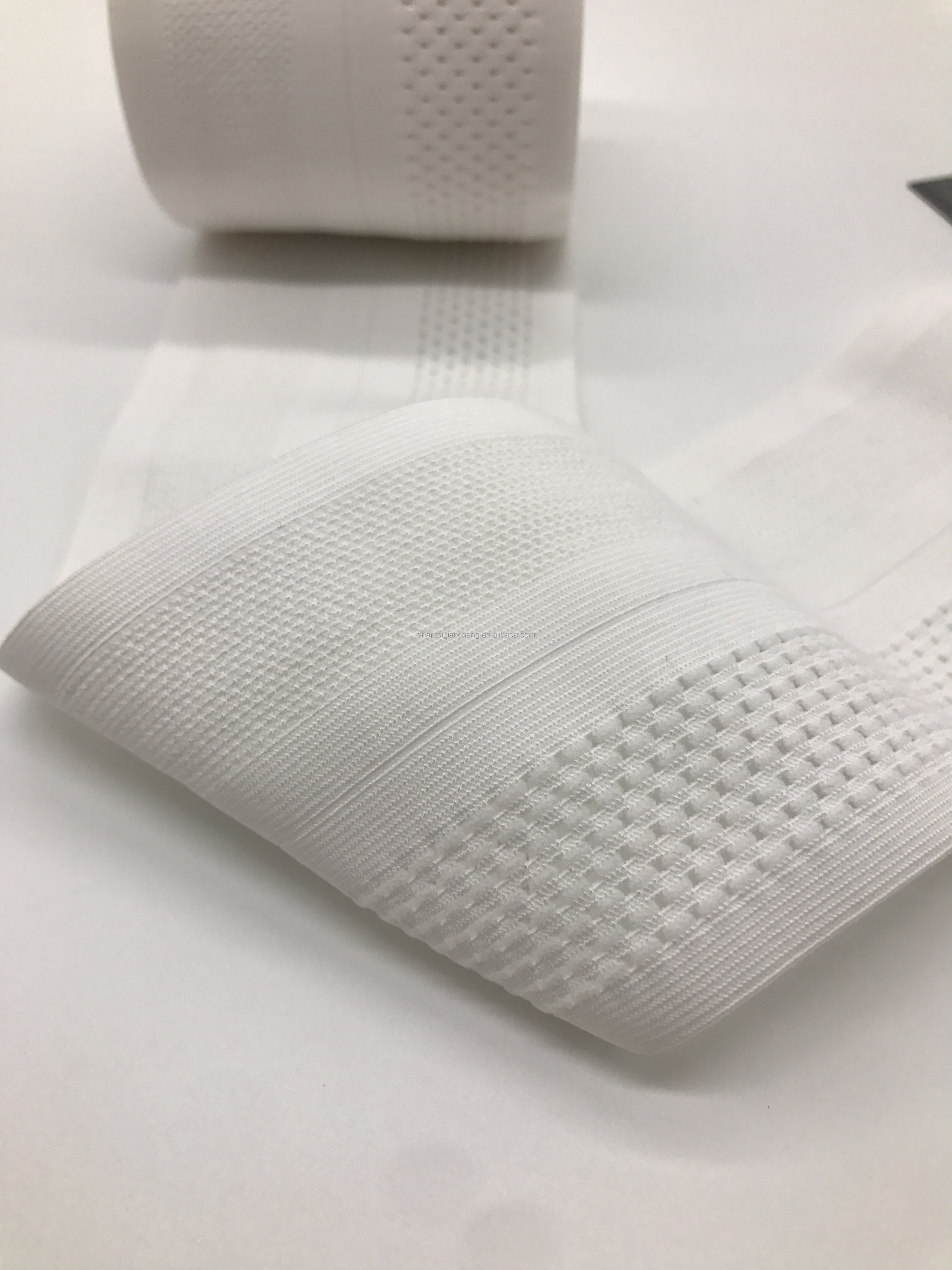 45mm Nylon spandex elastic band soft mesh webbing for underwear with waist belt belly band