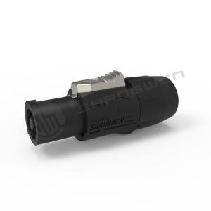 Quality CQC、CE、UL Waterproof Powercon Plug Black Connector 250v 20A wholesale