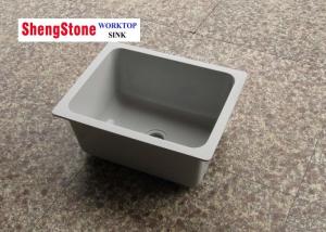 Quality Resist Chemical Reagents Epoxy Resin Sink For High School Lab , Size Custom wholesale