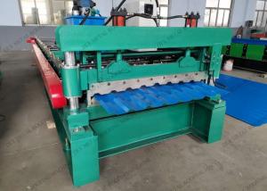 Quality Cr12 Trapezoidal Roll Forming Machine 6500kg Metal Roofing Manufacturing Equipment wholesale