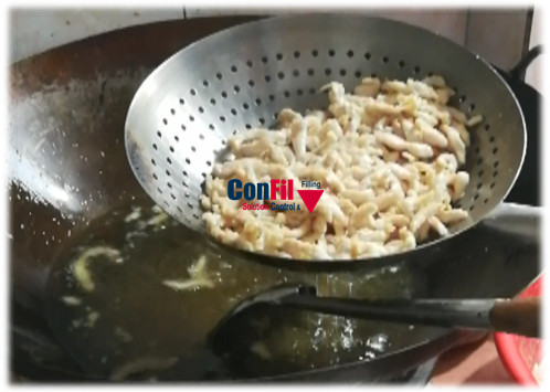 Shredded Fried Chicken Multihead Weighing Machine Fresh Food Filling Machine