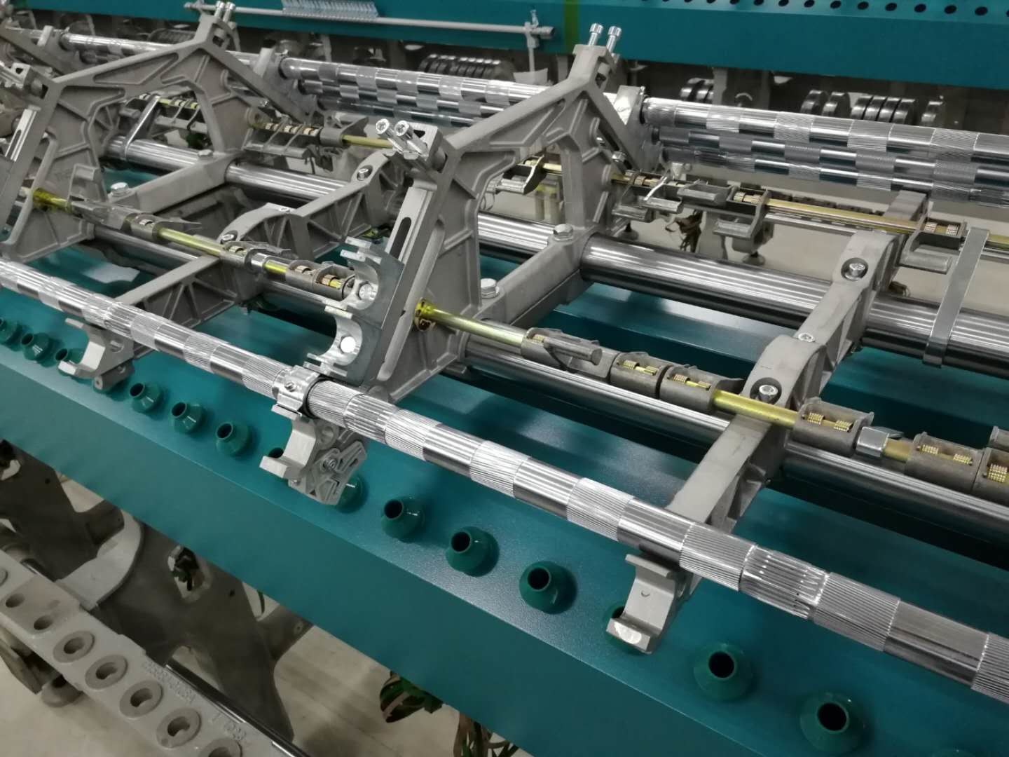 Blended Yarn / Cotton Spinning Machinery High Yield Top-Notch Components