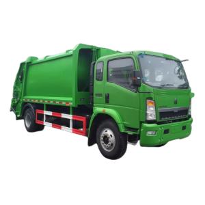 Quality 8cbm Sinotruk Howo Waste Compactor Garbage Truck Diesel Fuel wholesale