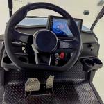 Modern 4 Seater Golf Cart for Family Outings and Group Tours Ground clearance