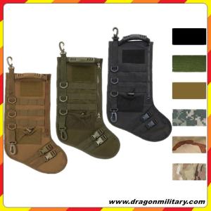 Quality Hot sale new Christmas Tactical Stocking with molle wholesale