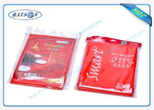 Quality Rosso 45gsm Spunbond Non Woven Tablecloth Non Toxic Plain or Printing wholesale