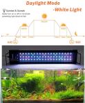 Automatic Switch 7 Colors 36 Inches Rgb Aquarium Light