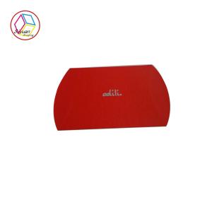 Quality Red Fancy Craft Paper Gift Box / Food Packaging Boxes For Pie Biscuits wholesale