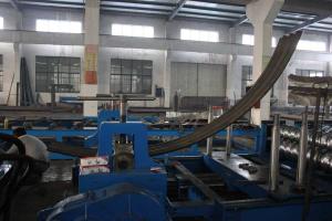 Quality Steel Corrugated Panel / Steel Silo Corrugated Sheet Roll Former Machine 10m/min wholesale