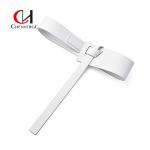 Luxurious Ladies Leather Belt For Formal Casual Outfits NO Buckle