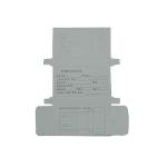 L031 Preprinted swab protection box