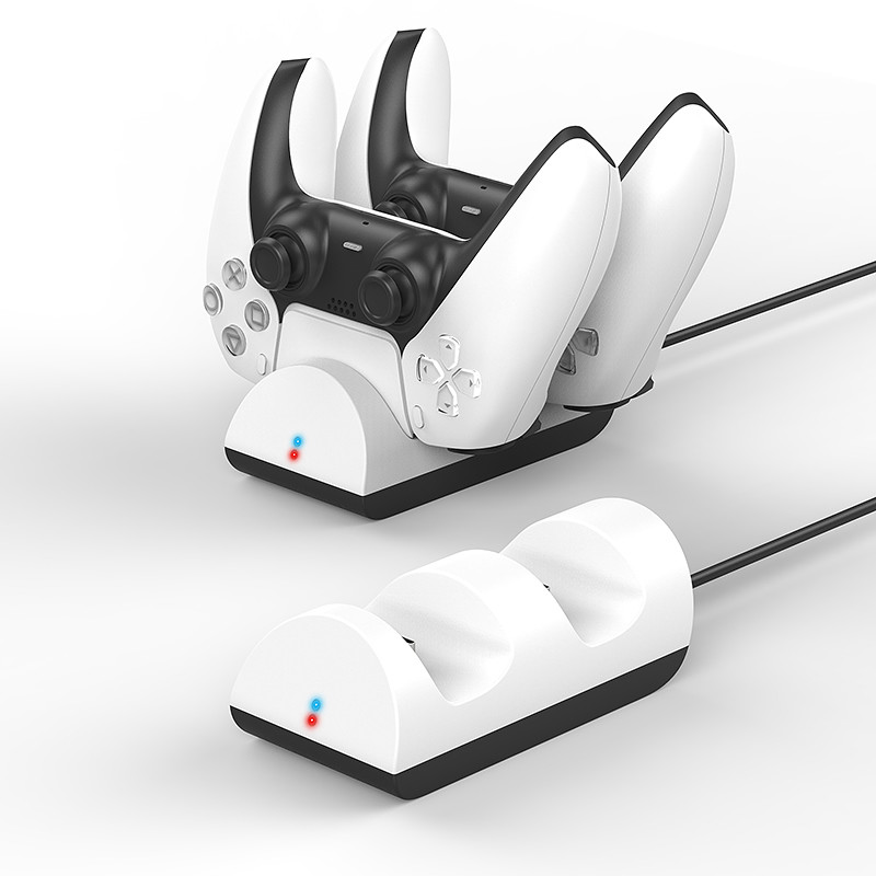 Twin Charging Station For PS5 Gaming Controller Accessories