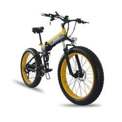 Quality Shimano Gear Fat Tire Electric Bike Folding 70km Pedal Assist Mode 26&quot;X4.0&quot; Inch wholesale
