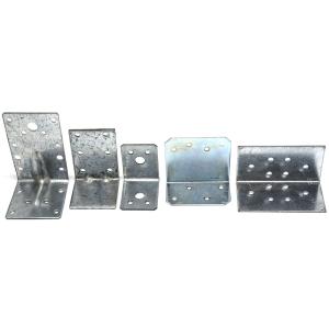 China Stainless Steel Wood Connector Angle Bracket Galvanized Steel Bracket Customized on sale