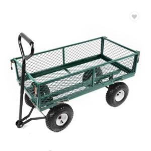 Quality Portable Steel 4 Wheel Beach Wagon Easy to Maneuver Stable Operation wholesale