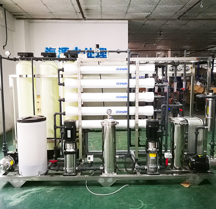 Industrial Demineralized Water Plant Ion Exchange Filter 900KG