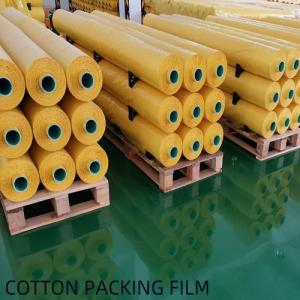 Quality Steady Adhesion 0.075 - 0.08mm Cotton Wrapping Film With Low Chemical Resistance wholesale