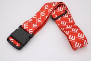 Quality Different Color Woven Jacquard Personalised Luggage Straps For Suitcases wholesale