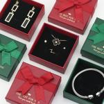 Customized Necklace Earring Jewelry Packaging Gift Paper Box Custom Paper