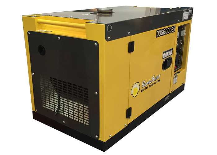 6kva 7kva Soundproof Small Portable Generators Stable Power Genset With Remote Control