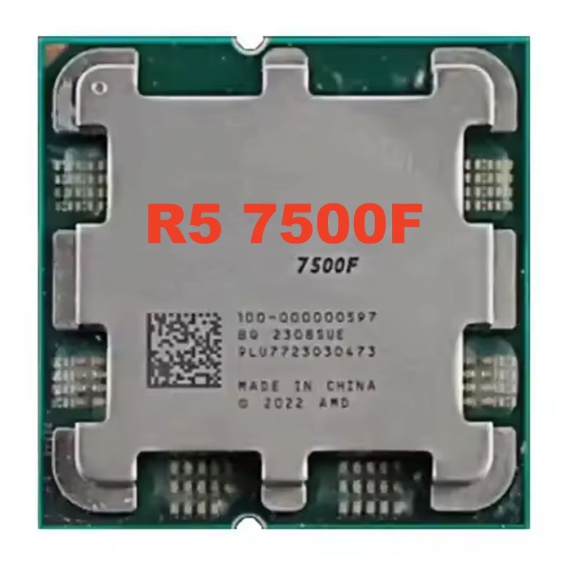 R5 7500F R5 7500F 6-Core 12-Thread CPU Processor 5NM L3=32M 100-000000597 Socket AM5 cpu for desktop computer