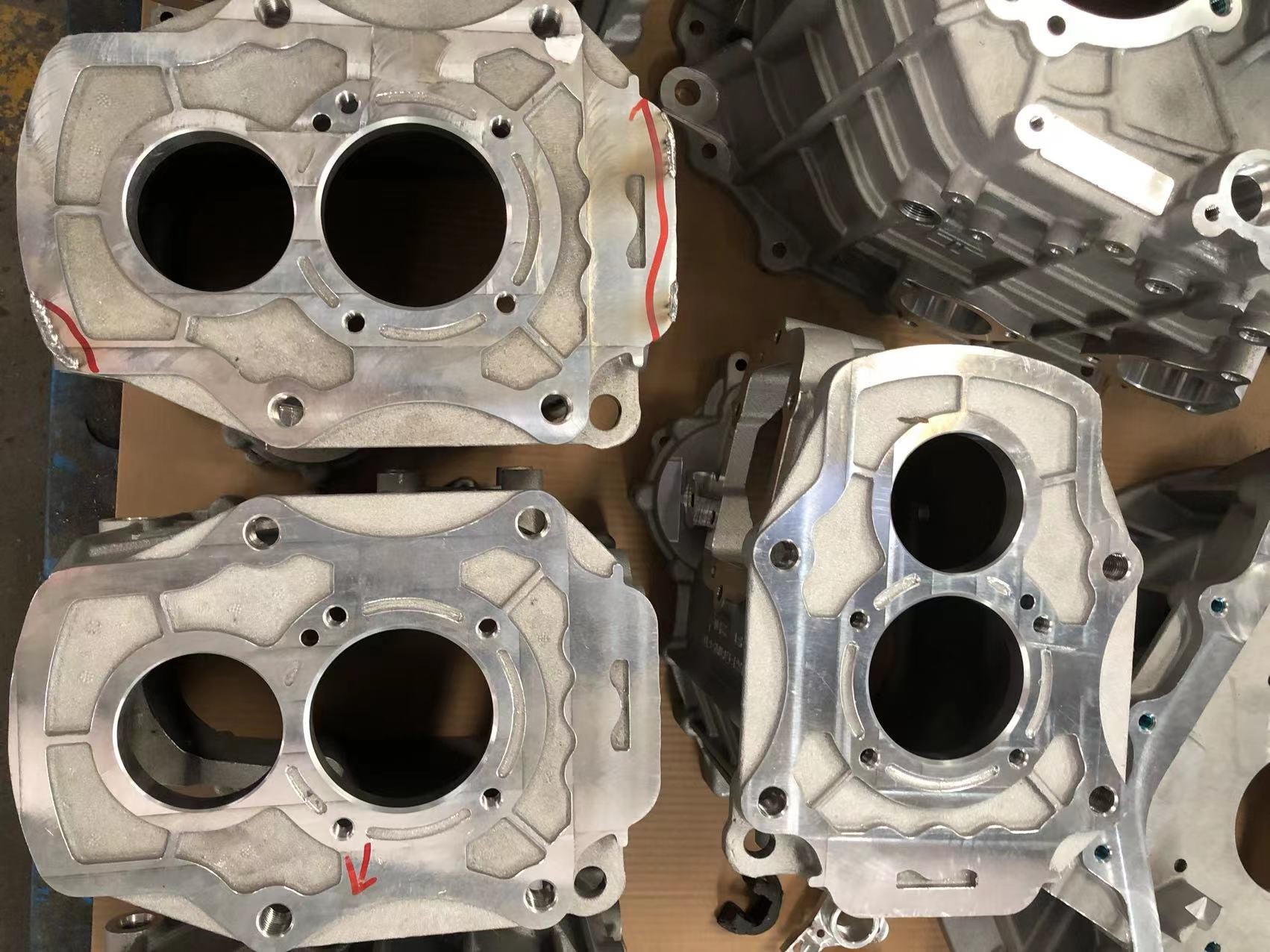 Lost Foam Casting Process 3mm Aluminum Alloy Casting In Agriculture
