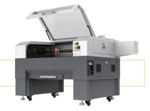Quality Industrial Dual Head Laser Cutter 90*60cm Knife Strip Honeycomb Platform wholesale