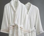 Adult Bath robe , bathshirt , 100% cotton , GSM 400, velour or loop