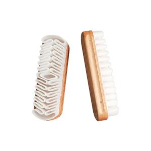 Quality OEM Suede Shoe Brush Beech Wood Rubber For Cleaning wholesale