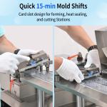Blister Forming Machine 180Pro 4800Pcs Per Hour