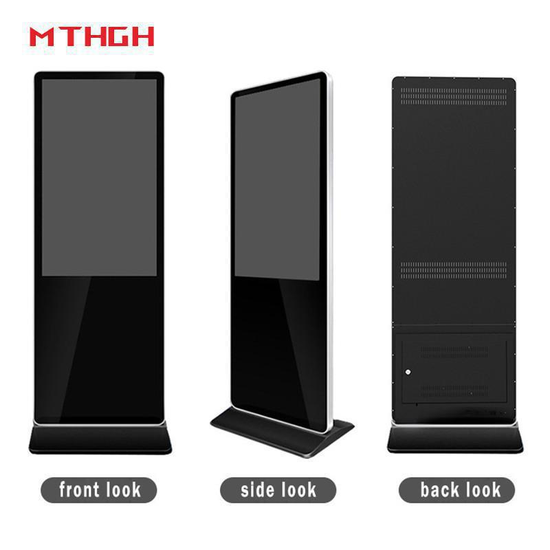 43 Inch Floor Standing Digital Signage Audio/Headphone Output And Mounting Options For OEM Suppliers 04