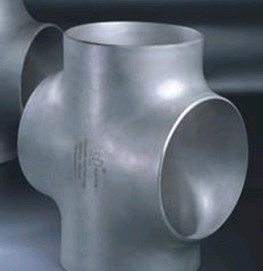 ASME B16.9 Cross Pipe Connector Seamless Four Way Tee Pipe Fitting