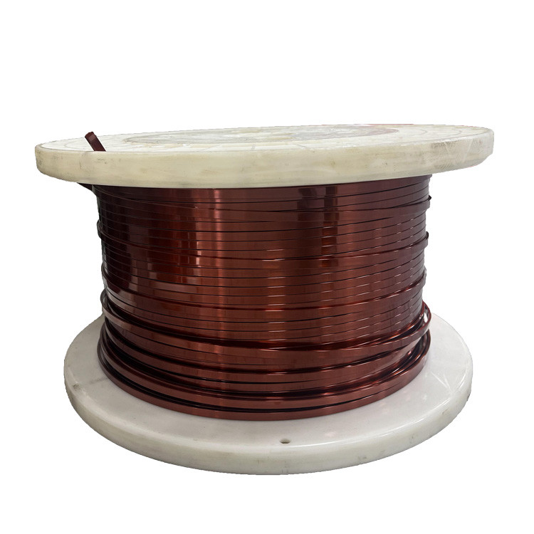 Customizable Enameled Flat Copper Wire Solid Conductor for Customized Electrical Solutions