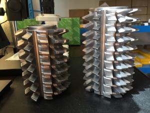 Quality High Speed Steel Bevel Gear Cutter Hobbing Tool Coated Wear Resistance wholesale