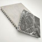 Bathroom Aluminum Honeycomb Floor Panels , Aluminium Honeycomb Composite Panel