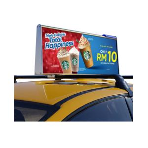 Quality 1920Hz Outdoor Taxi Top Led Display With Standard Size 960x320mm wholesale