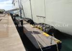Pneumatic Rope Type Marine Dock Rubber Bumpers Fenders On The Shipboard For