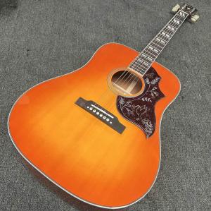Quality Custom 41 Inch Hummingbird Gibson Style Acoustic Guitar in Heritage Cherry Sunburst wholesale