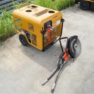 Quality High Safety 160bar Hydraulic Cut Off Saw Hand Held For Railway Road wholesale